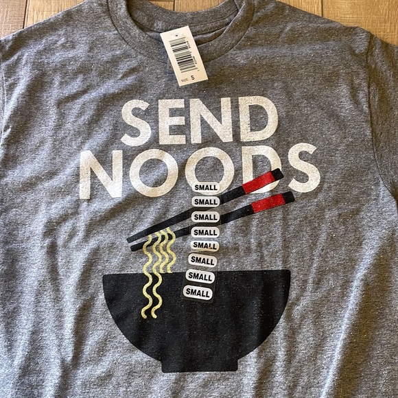 Send Noods! 🍝   •GRAPHIC TEE• - Picture 2 of 6